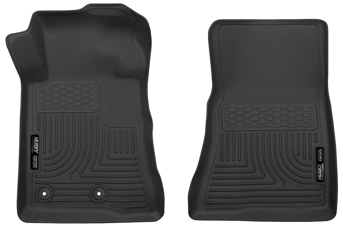 Husky Liners Floor Liner, Black, 2 Piece - 55471