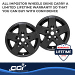 Coast2Coast Wheel Skins & Styled Wheel Covers IWCIMP340BLK product image 3