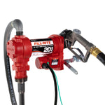 Fill-Rite Liquid Transfer Tank Pump, Diesel/Gasoline/Kerosene/E15/Biodiesel Up To B20, 12 V DC, 20 gal Per Minute - FR4210H