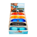 Airhead Sunglasses, With One Red/White/Blue/Orange/Black/Light Blue Sunglasses, Set Of 6 - AHFS-SWM6