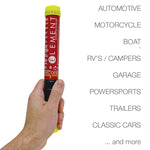 Element Fire Extinguishers Fire Extinguisher, E50, Aluminum/Plastic, Red With Black Handle - 40050