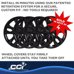 Coast2Coast Universal Wheel Covers IWC55617BLK product image 5
