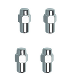 Gorilla Lug Nut, 12 Millimeter X 1.5 Thread Size, 3/4 in Mag Shank With 1-1/8 in Round Center Hole Washer, 1.7 in Overall Length, Pack of 4 - 73137CRB
