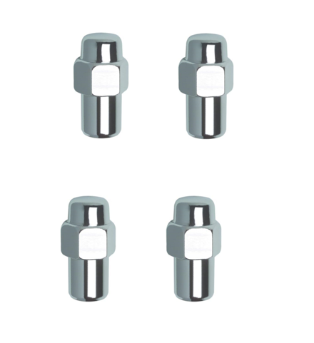 Gorilla Lug Nut, 12 Millimeter X 1.5 Thread Size, 3/4 in Mag Shank With 1-1/8 in Round Center Hole Washer, 1.7 in Overall Length, Pack of 4 - 73137CRB