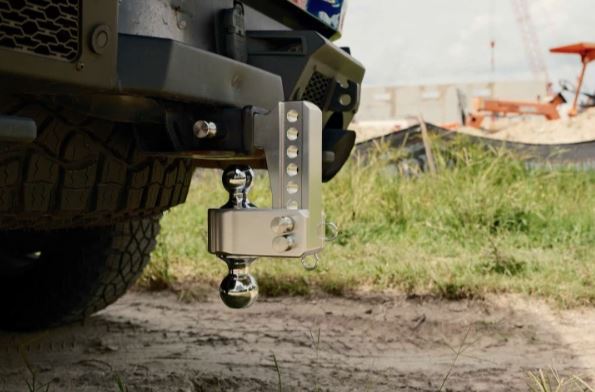 Bulletproof Hitches Trailer Hitch Ball Mount, For 2 in Receiver, 14000 lb Gross Trailer Weight/2000 lb Tongue Weight, 8-1/8 in Shank - AL204
