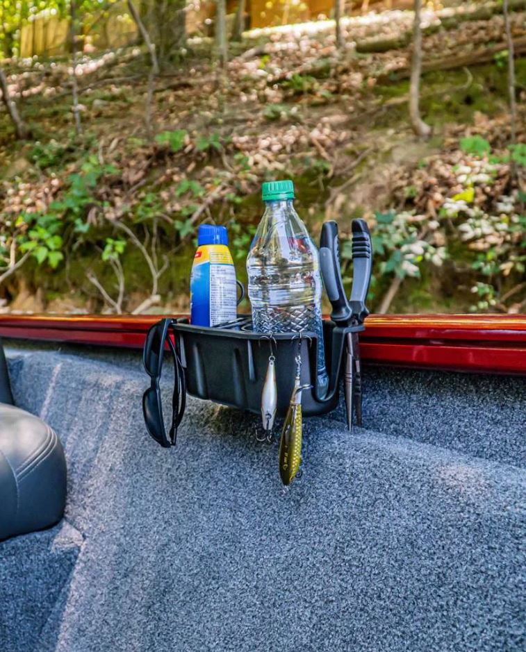 Railblaza Fishing Tackle Caddy, Black, 10 in Width x 5.36 in Depth x 4.56 in Height - 02-4040-11