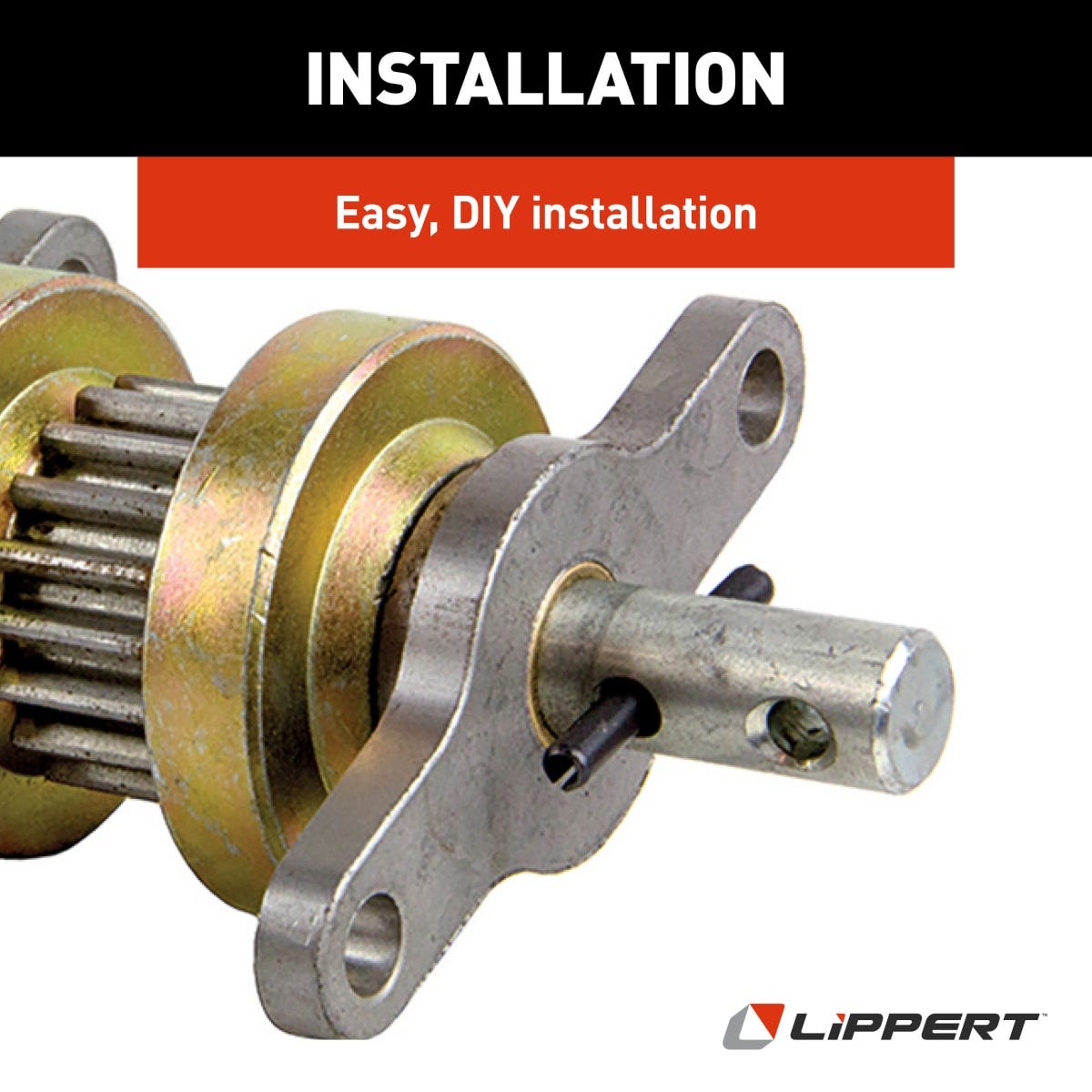 Lippert Slide Out Gear, 2-1/2 in Diameter - 123356