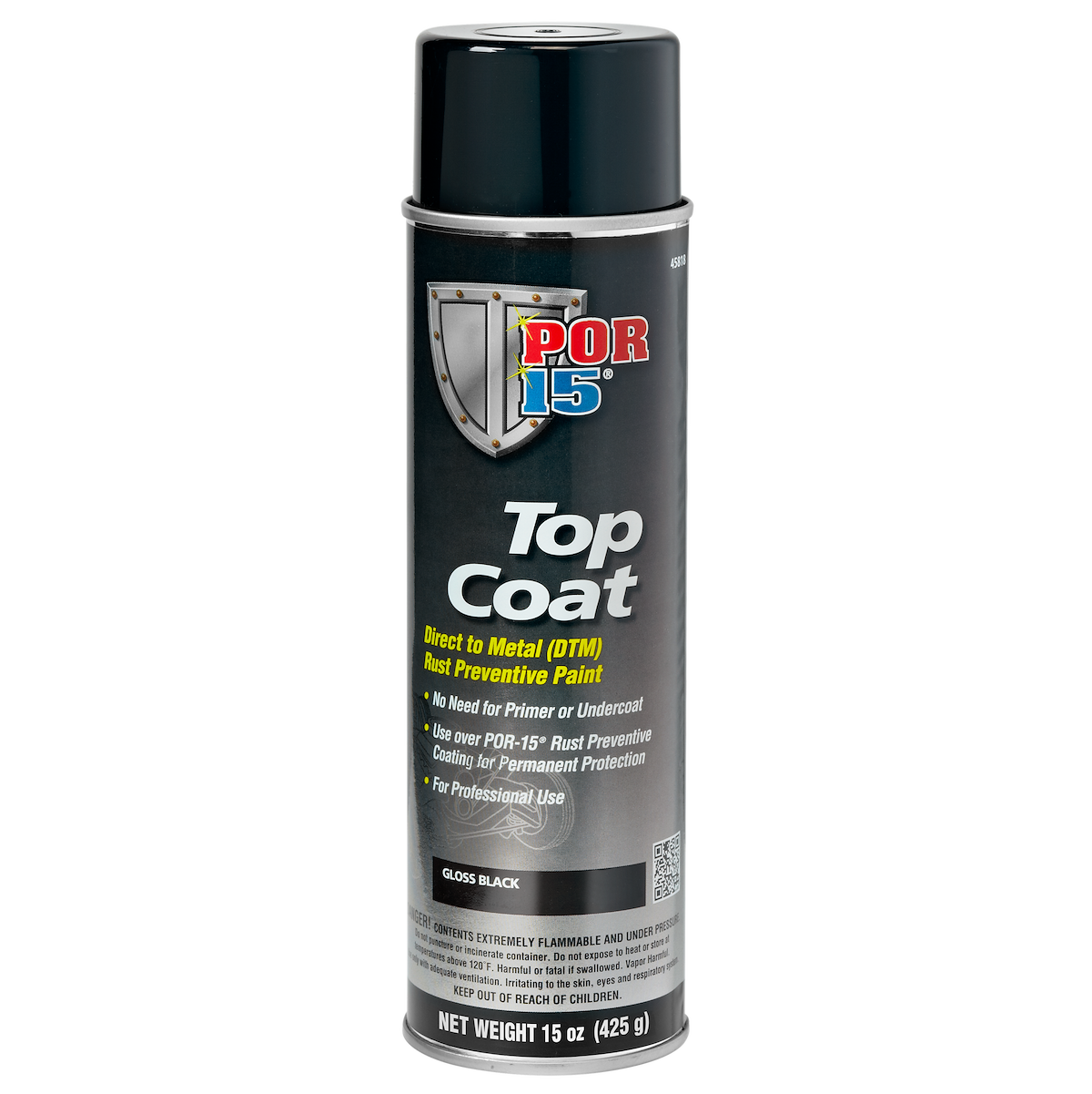 Por 15 Paint, Gloss Black, 15 oz - 45818