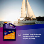 3M Polishing Compound, White, 1 gal Bottle, Case Of 4 - 36111