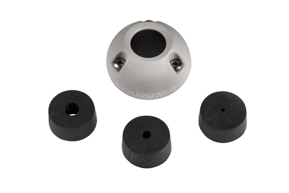 Scanstrut Cable Gland, IP68 Waterproof, With 316 Stainless Steel Fixings/Split Bungs/Waterproof 3M Gasket - DS16-P
