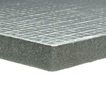 Design Engineering Thermal Acoustic Insulation, 3/4 in Thick, Foam With Fiberglass Reinforced Reflective Aluminum Skin - 50130