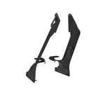 KC HiLiTES Light Bar Mounting Kit, To Mount 50 in Light Bar, Black, Steel - 7328