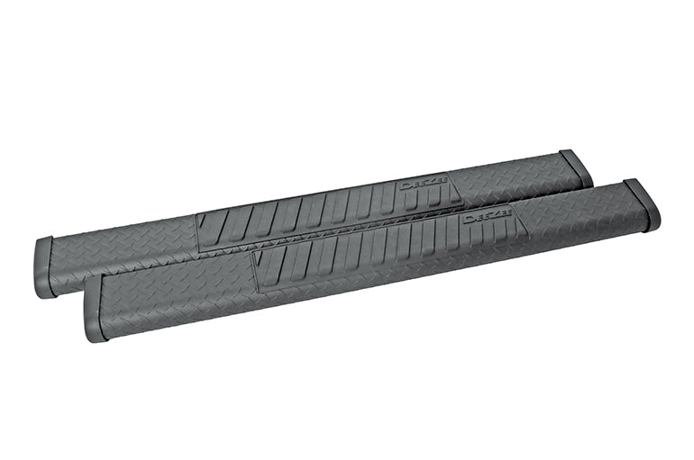 Dee Zee Nerf Bar, 6 in Oval Straight, Black, Aluminum - DZ16401