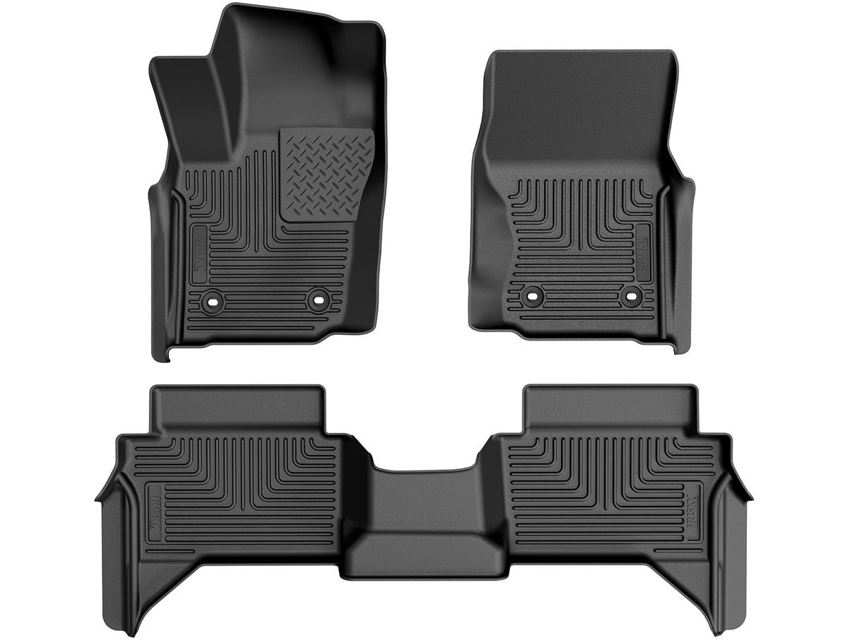 Husky Liners Floor Liner, Black, 3 Piece - 94271
