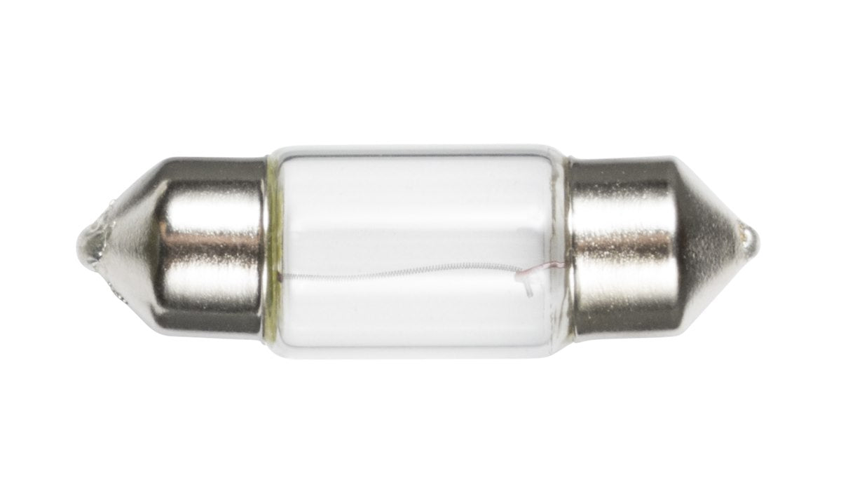 Ancor Multi Purpose Light Bulb, Nickel Plated Brass Base, 12 V, 0.8 Ampere, Pack Of 2 - 529102