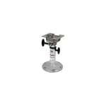 Attwood Marine Boat Seat Pedestal, LakeSport 238 Series, 14 in To 20 in Adjustable Height Post, 2-3/8 in Diameter Post - 2385400