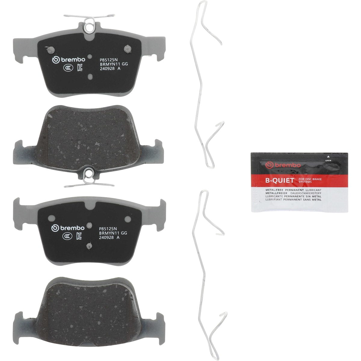 Brembo Brake Pads P85125N product image 2