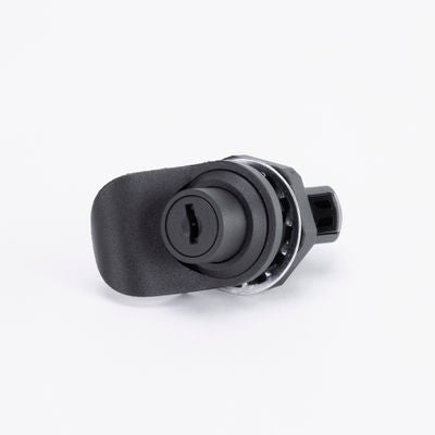 Sierra Marine Glove Box Door Latch, For Use With 3/4 in Thickness Glove Box, Black, With 2 Keys - MP49410-1