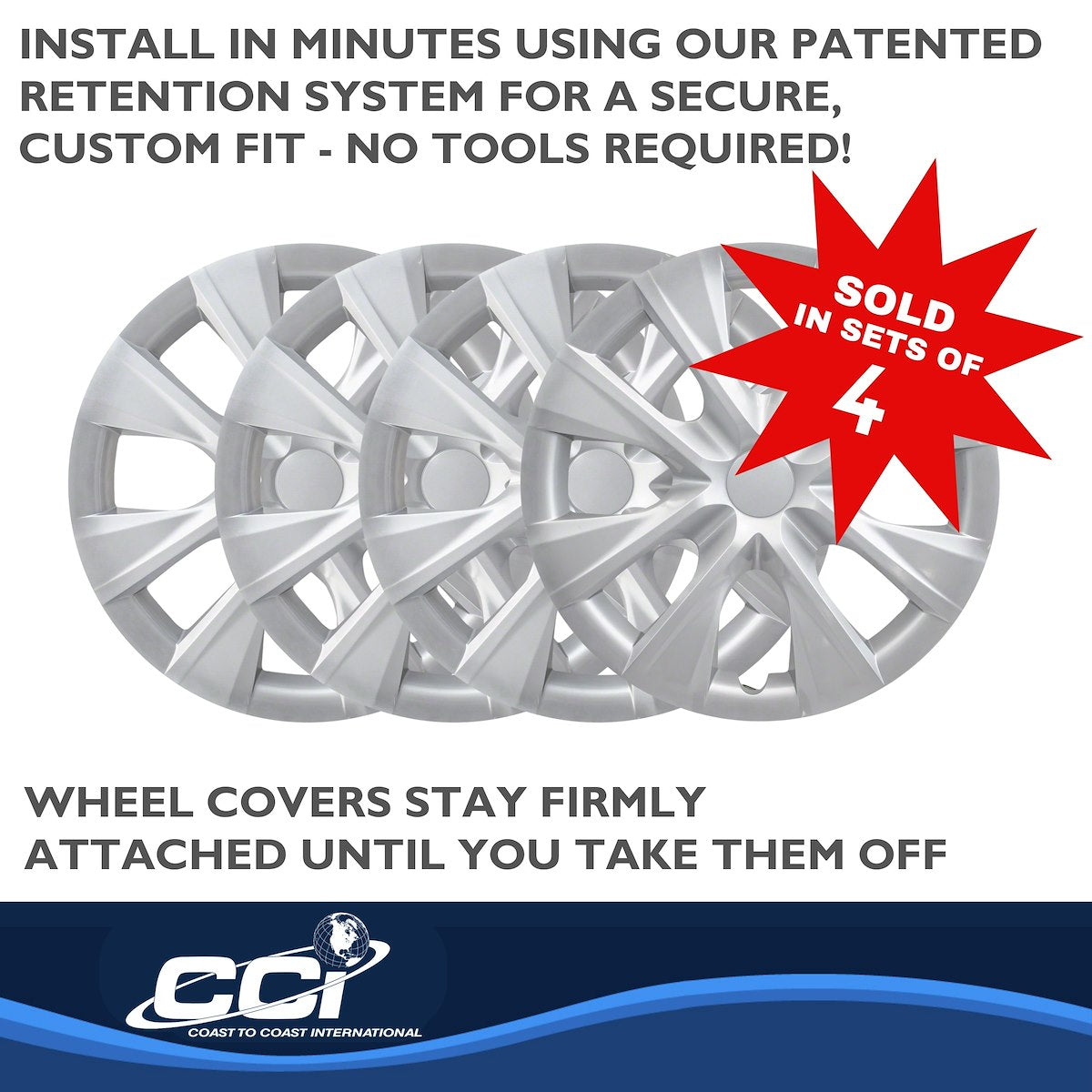 Coast2Coast Universal Wheel Covers IWC52915S product image 5