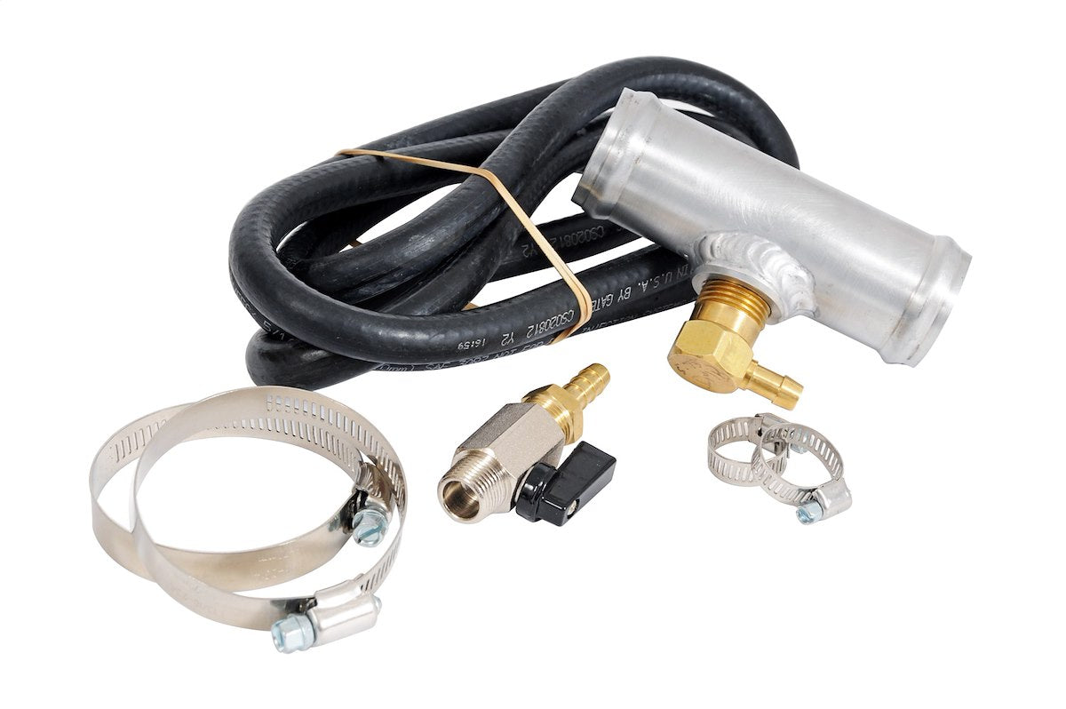 Dee Zee Fuel Tank Gravity Feed Kit, Fits 1-1/2 in Fill Neck Hoses, 3/8 in Female Pipe Thread Drain Fitting - DZ97960