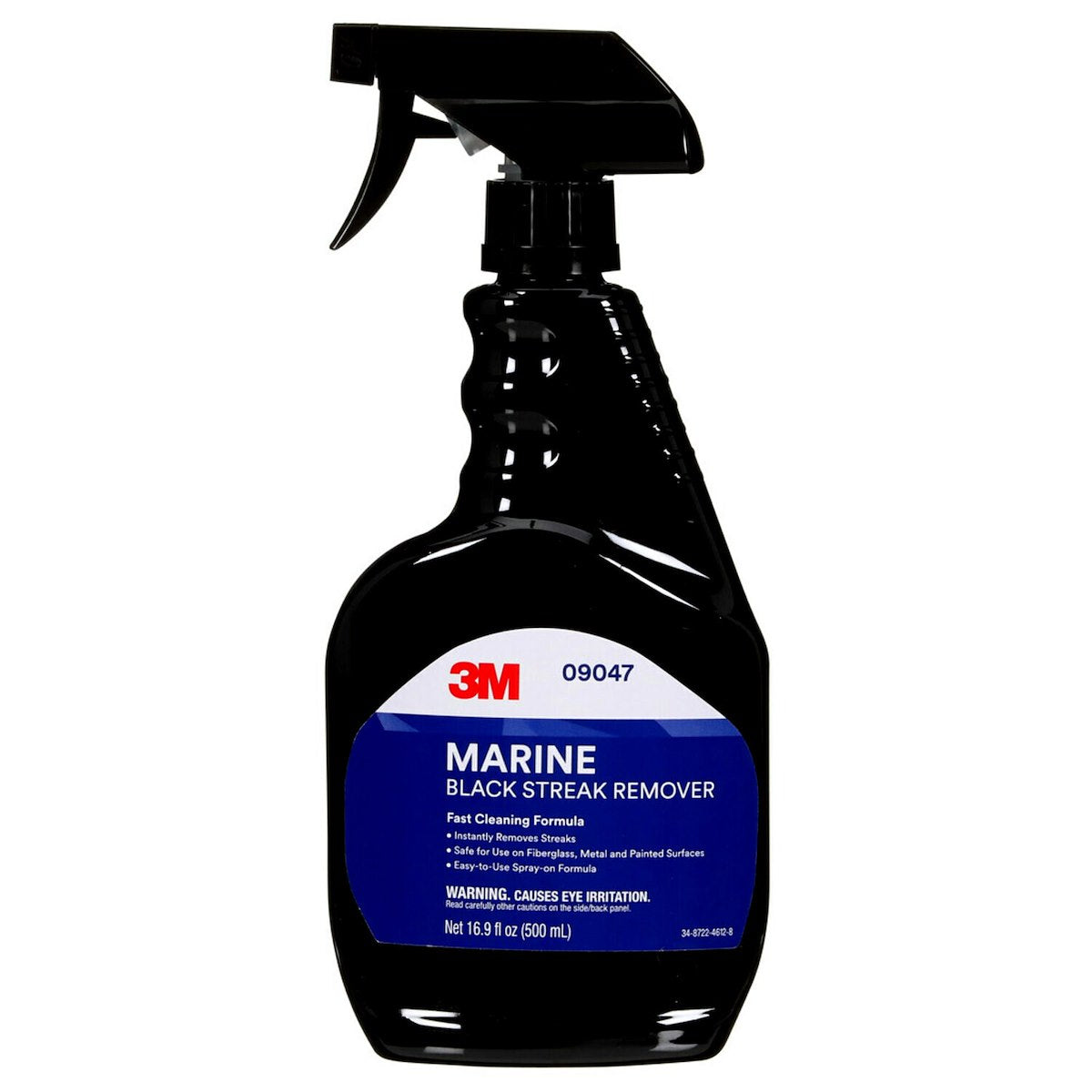 3M Black Streak Remover, Use To Remove Black Streaks/Fiberglass/Painted Aluminum, 17 oz Spray Bottle, Pack of 6 - 09047