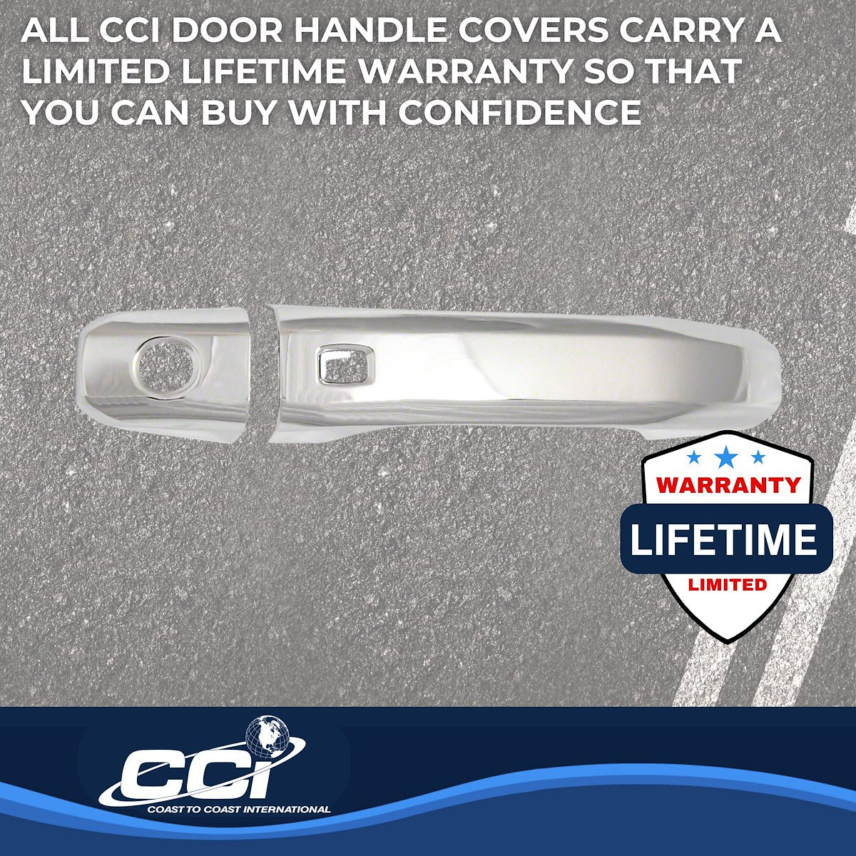 Coast2Coast Door Handle Covers CCIDH68588S product image 4