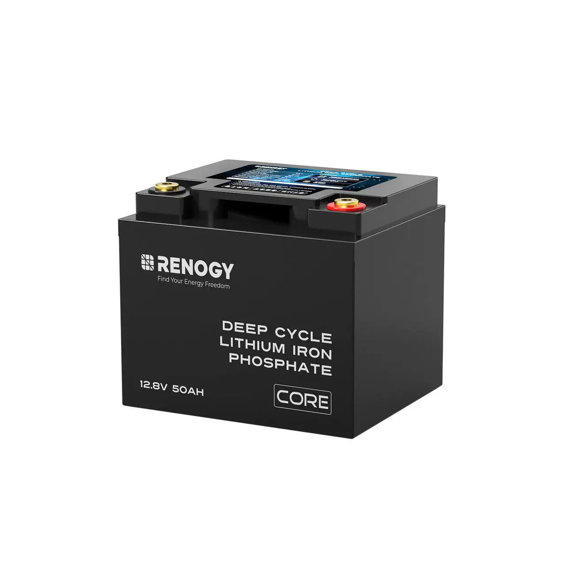 Renogy Battery, Core Series, Group U1, 12 V - RBT1250LFP-G1-US