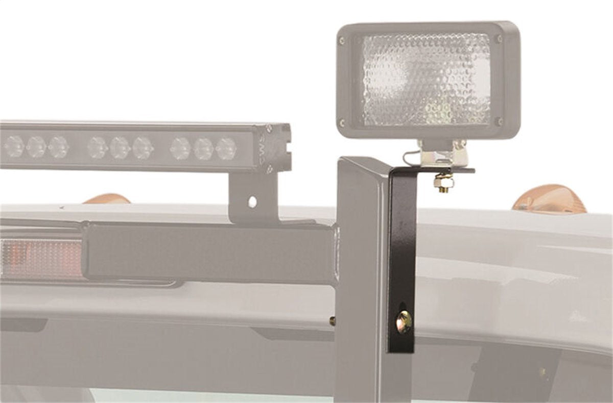 BackRack Headache Rack Light Mount, Black - 91005