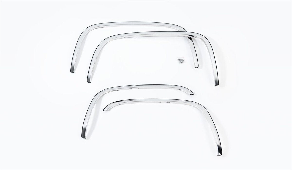 Putco Fender Trim, Stainless Steel, 1.5 in Width, With Trim For 4 Fenders - 97296