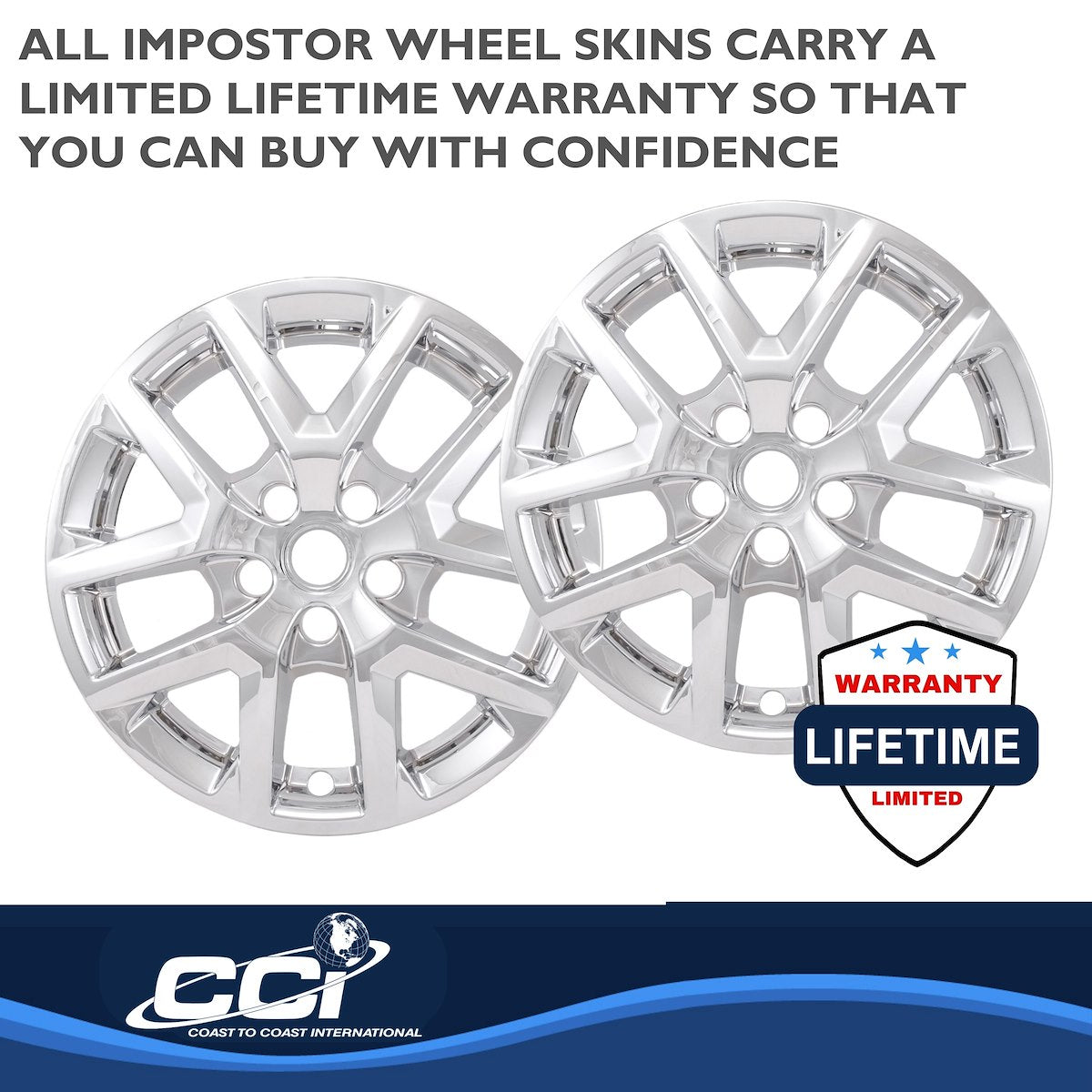 Coast2Coast Wheel Skins & Styled Wheel Covers IWCIMP486X product image 4