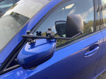 Milenco America Exterior Towing Mirror, Vehicle Fitment: Range/Land Rovers And BMW X Series, Black, Set Of 2 - MIL-6613
