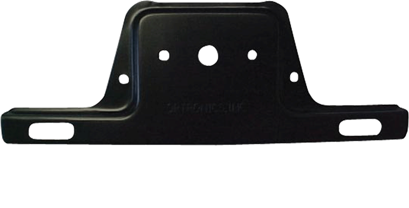 Optronics License Plate Bracket, Powder Coated Black, Steel, 8-1/2 in Width x 2-7/8 in Height - LP20SB