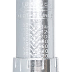 Performance Tool Torque Wrench, 1/2 in Drive, 10-150 ft lb Torque Range, Chrome Plated - M200DB