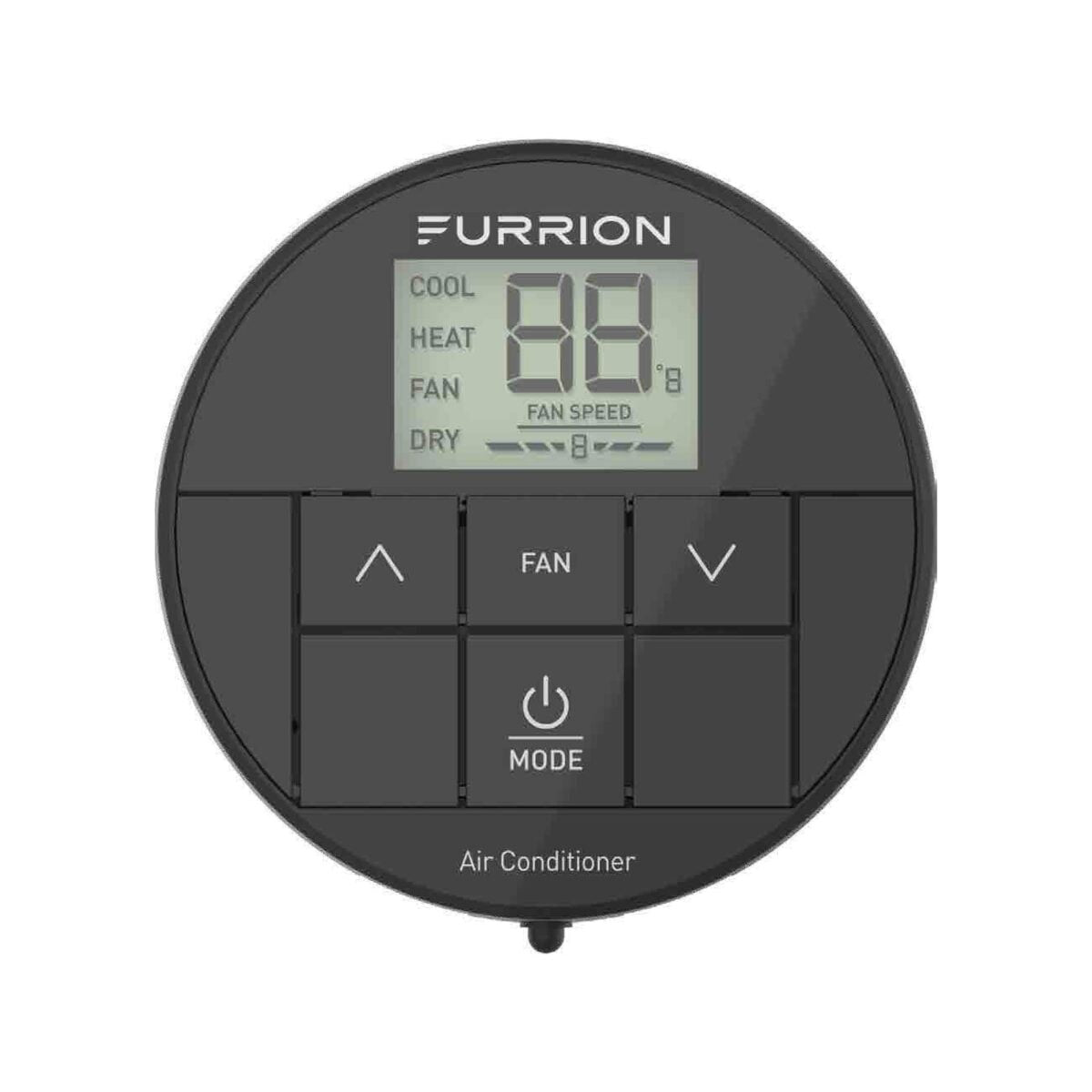 Furrion Chill R32 Single-Zone Wall Thermostat, 12V DC, Black - FACW10ESSA2-BL-AM
