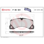Brembo Brake Pads P65021 product image 3