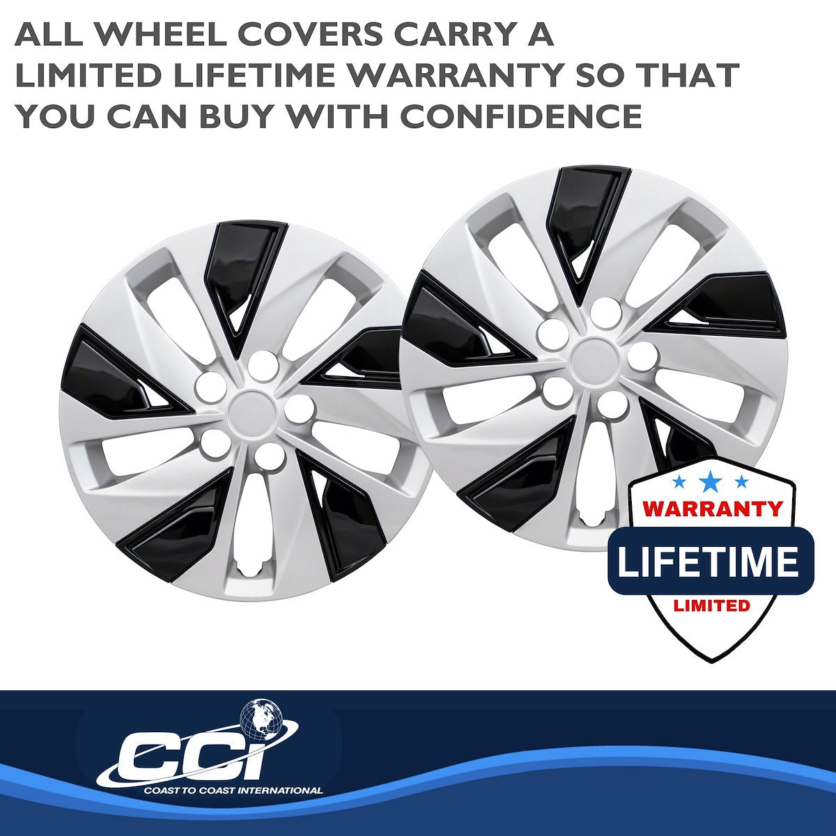 Coast2Coast Universal Wheel Covers IWC53816SB product image 4