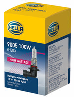 HELLA Headlight Bulb, 9005, 100 Watt, 12 V - 9005 100W