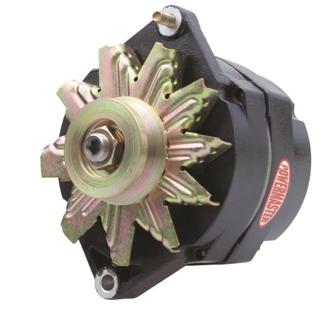 Powermaster Alternator/Generator, Chevrolet/GM 12si Style, 1V-Belt Pulley, 150 amp - 57293