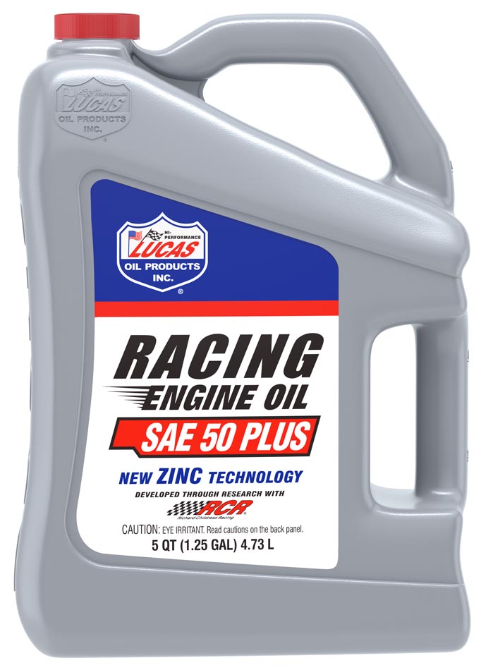 Lucas Oil Oil, SAE 50 Plus, 5 qt Jug - 10347