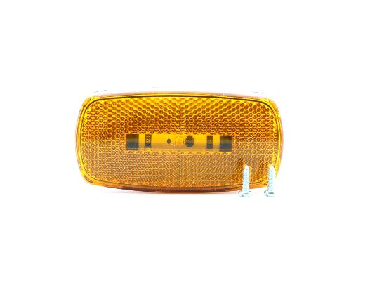 Optronics Clearance Light, LED, 4 in Length x 2 in Width x 1 in Depth, Black ABS Housing - MCL0032ABS