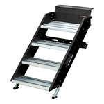 Lippert Entry Step, SolidStep  3.0, 4 Manual Fold-Up Steps, With 8 in Rise - 791574