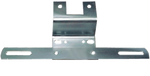Optronics License Plate Bracket, Black, Zinc Plated Steel - LP15SBP