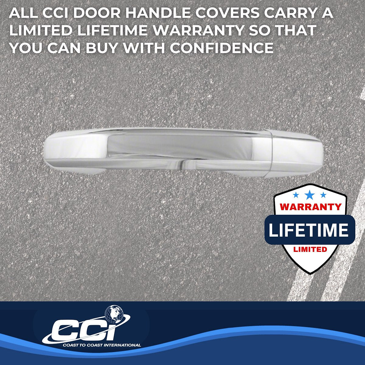 Coast2Coast Door Handle Covers CCIDH68565B product image 4
