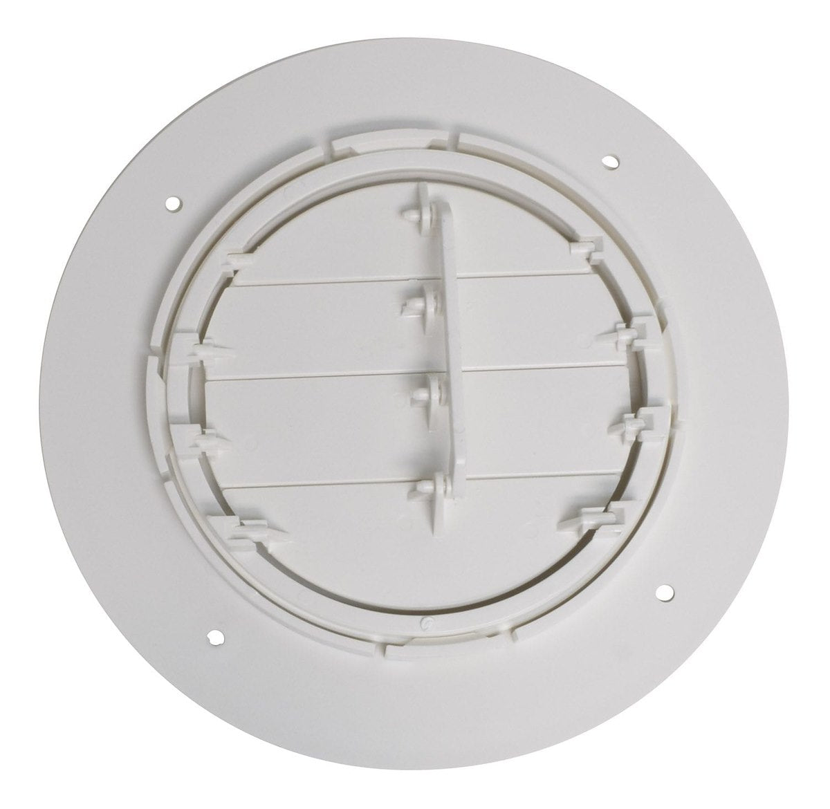 Valterra Heating/Cooling Register, 4 in Diameter, 360 degree Rotation, White - A10-3357VP