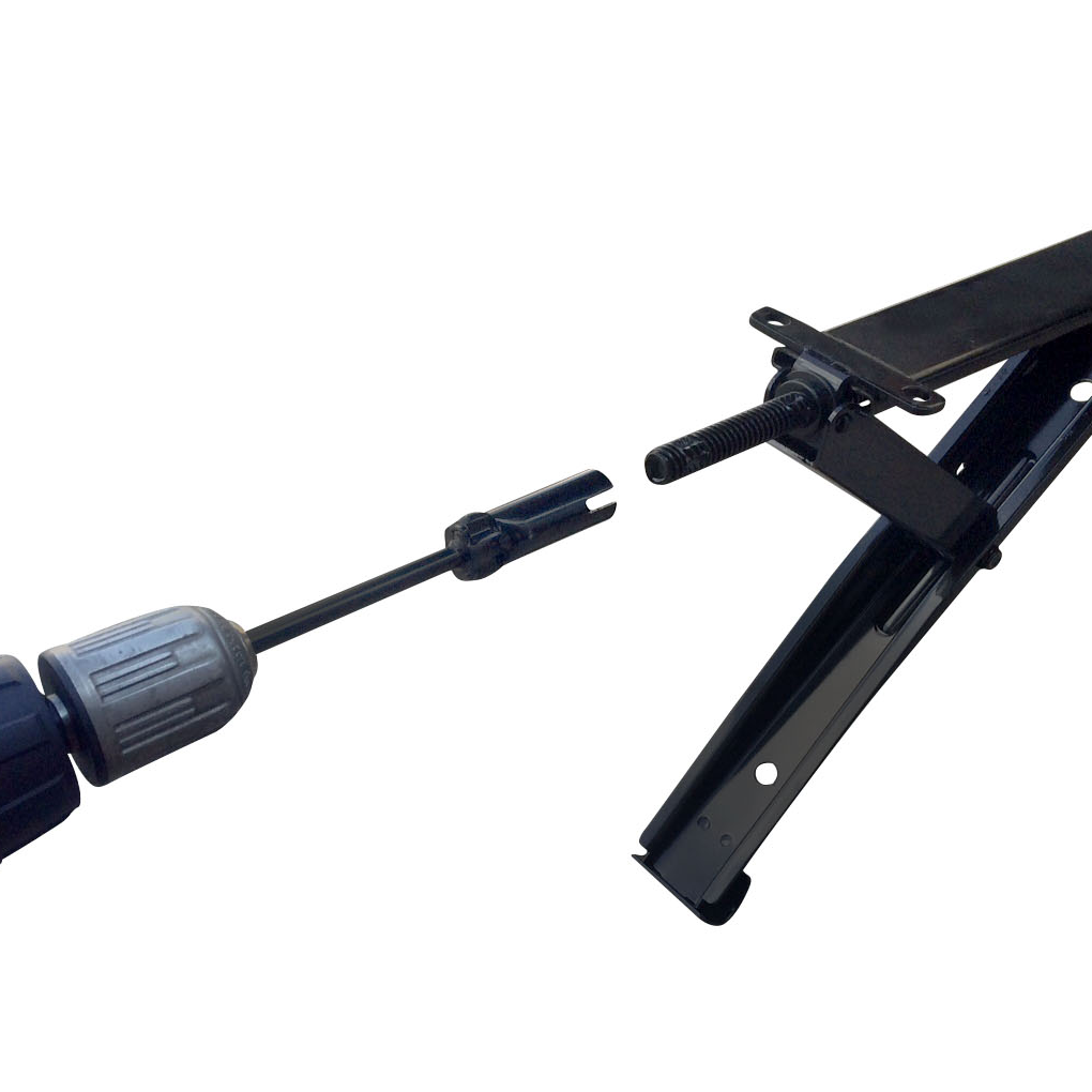BAL RV Camper Jack Crank Drill Adapter, 3/4 in Drive, 6 in Shaft Reach - 21100003