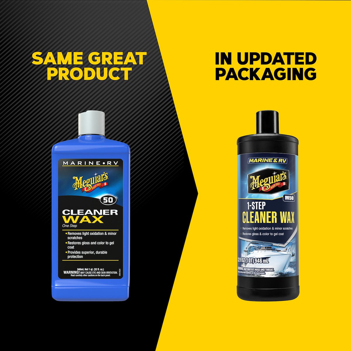 Meguiars Marine Wax, 32 oz Bottle - M5032