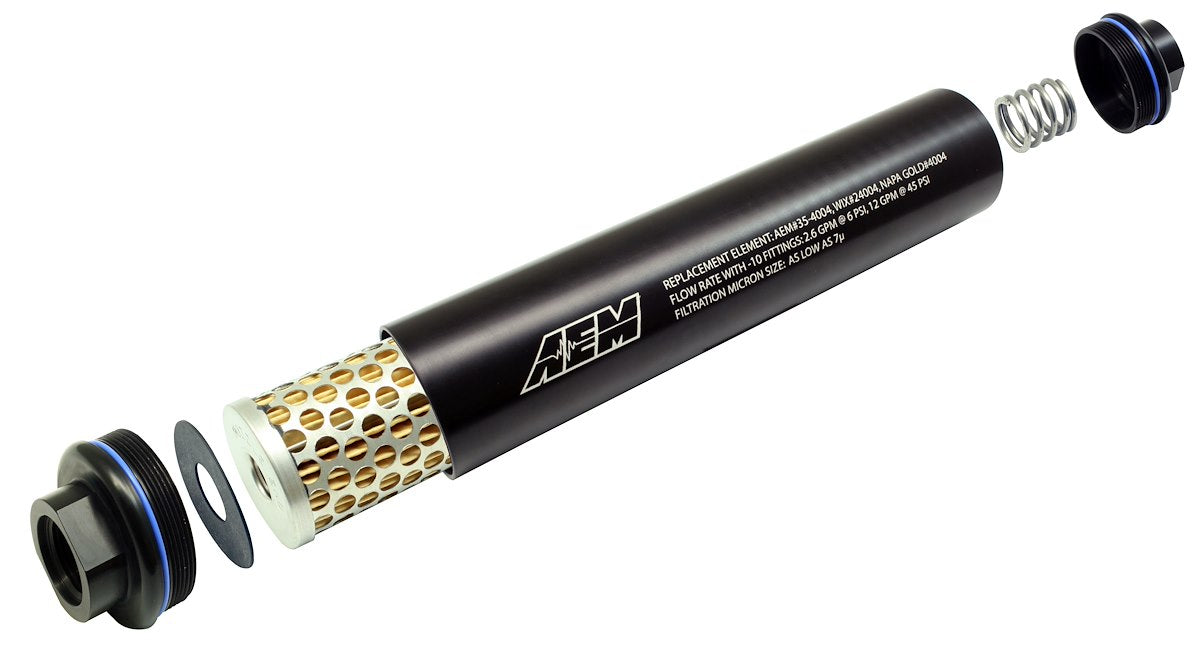 AEM Electronics Fuel Filter 25-201BK product image 2