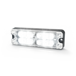 Ecco Electronic Warning Light, ED3511 Series, 3.3 in Length x 1.1 in Width x 0.5 in Height, White LED - ED3511W