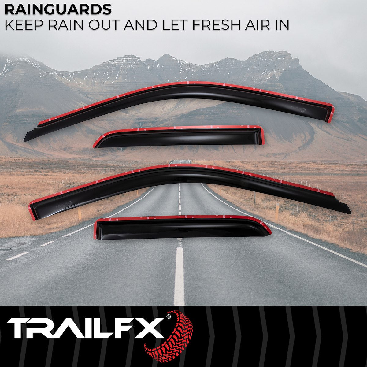 TrailFX Vent Visors 4101IC product image 2