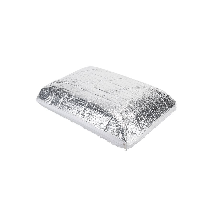 Camco Roof Vent Insulation, For 14 in x 22 in Skylight Vents, 4-1/2 in Foam With Reflective Backing, With 2 Adjustable Straps - 45197